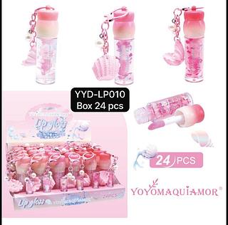 yoyo lip gloss box 24 pç
