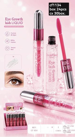 cocofleur mascara de cilios box 24 pç
