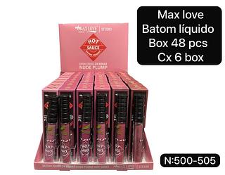 max love batom plump box 48 pç
