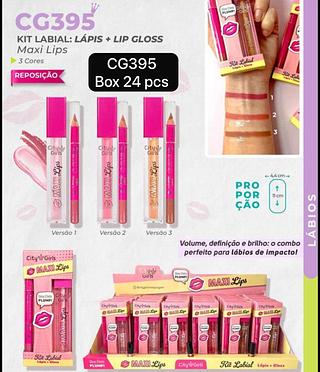 city girls GLOSS + LAPIS BOX 24 PÇ