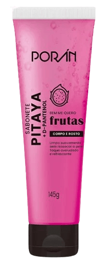 PORÀN SABONETE CORPO E ROSTO PITAYA + D-PANTENOL BOX 24PÇS