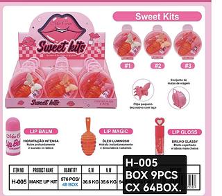 Miss corina kit gloss box 9pc