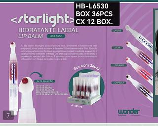 Ruby Rose Wonder hidratante labial box 36 pçs