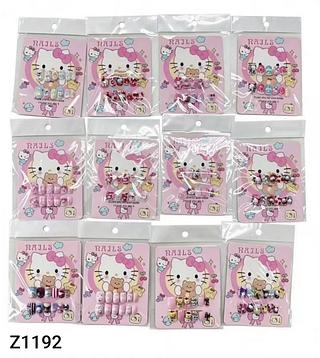 Unha Infantil box 12 pçs