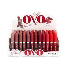 Batom Ovo Líquido Matte Vivai V-3089 (atacado box 72un)