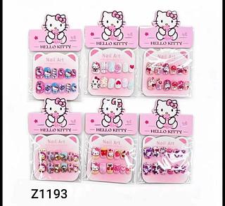 Unha Infantil box 12 pçs