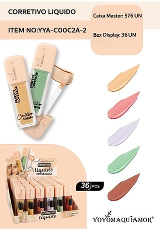 yoyo corretivo liquido colorido