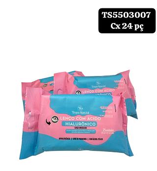 Toque Special - Lenço com ácido Hialurônico cx 24 pç