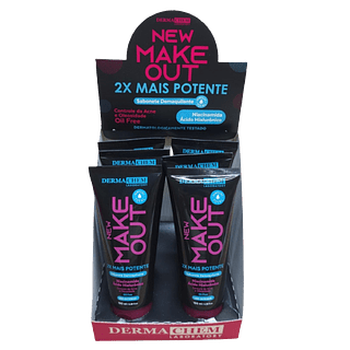 Derma Chem Sabonete Demaquilante New Make Out BOX/06PÇ