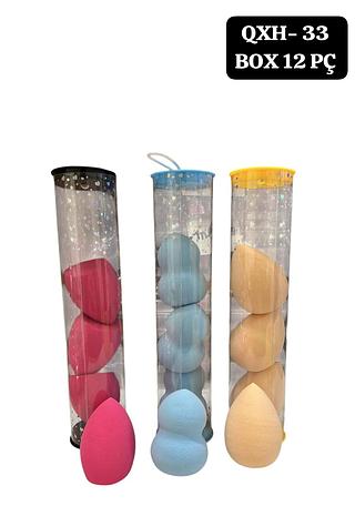 esponja kit esponja box 12 pç