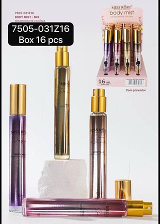 MISS ROSE PERFUME BOX16 PÇ