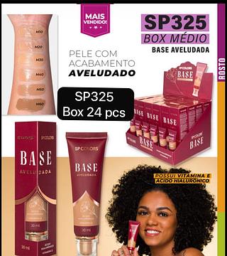 SP COLORS base aveludada box 24 pç