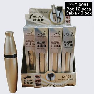 yoyo maquiam mascara de cilios box 12 pç