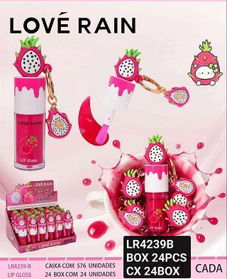 Love rain Lip gloss box 24 pçs