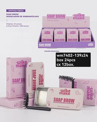 Wike make soap Brow box 24 pçs