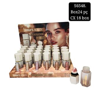 sarahs beauty iluminador box 24 pç