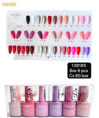 Kiss She Esmalte Gel Uv Color Coat 8 ml