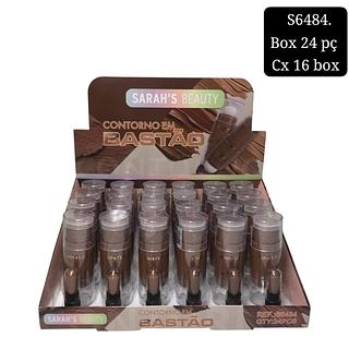 sarahs beauty contorno em bastao box 24 pç