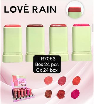 Love Rain Blush em Bastão box 24 pçs