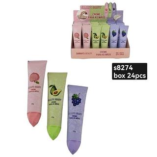 sarahs beauty Creme para maos box 24 pç