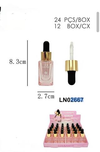 Lua e neve sérum box 24 pçs