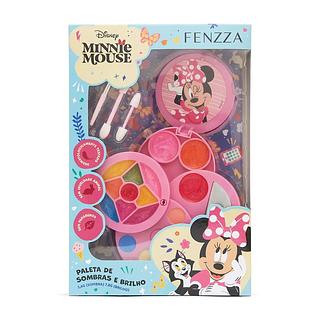 Paleta de Sombras e Brilho Infantil Disney Minnie Fenzza Mod.019 FENZZA