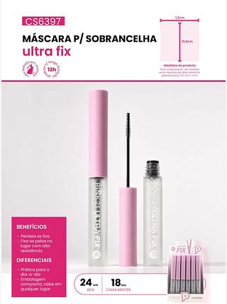 pink21 mascara de cilios p sobrancelha box 24 pç