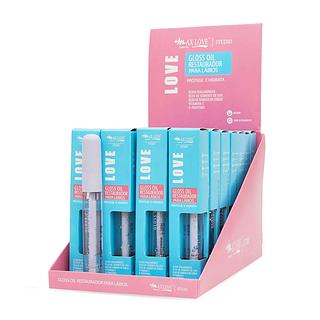 Gloss Oil Restaurador para Lábios Nº: 170 Max Love 28un com 4,5g MAX LOVE
