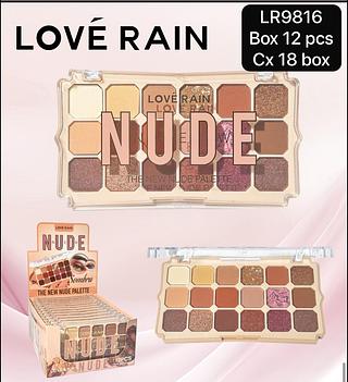 Love Rain Paleta de Sombras box 12 pçs