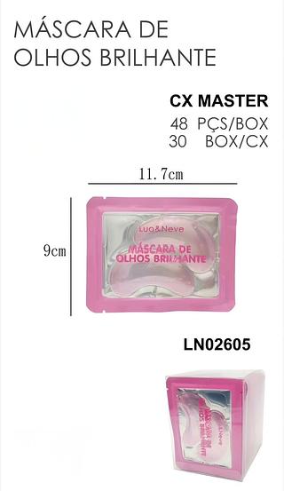 lua e neve mascara de olhos box 48 pç