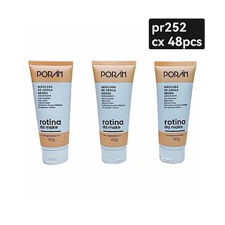 poran mascara argila negra BOX 24PÇS