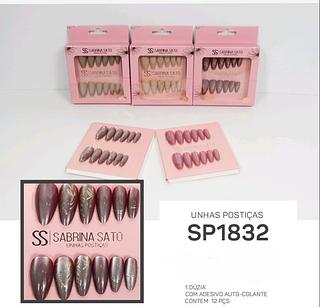 Sabrina sato unhas box 12 pc