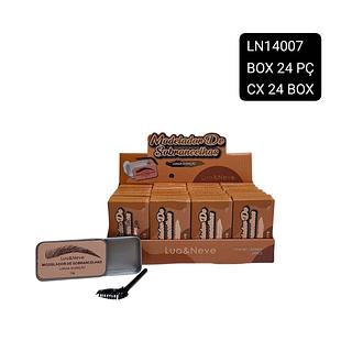 lua e neve Gel de sobrancelha