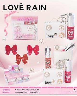 love rain kit bolsa box 12 pç