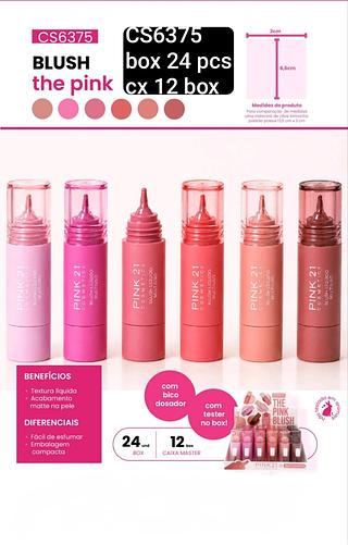 pink21 blush liquido box 24 pç