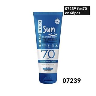 derma chem protetor solar fps 70 BOX 12PÇS