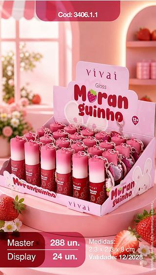 vivai lip gloss box 24 pç