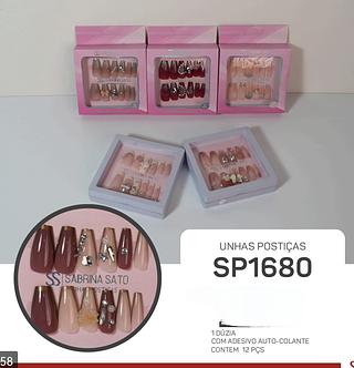 sabrina sato unha box 12 pç