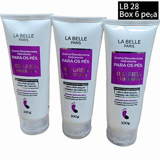LA BELLA CREME DESODORANTE PARA OS PES BOX 6 PÇ