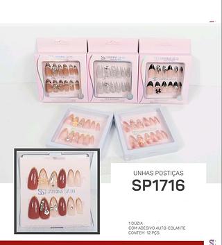 Sabrina sato unhas box 12 pc