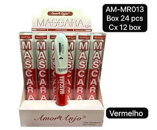 amor e anjo mascara de cilios vermelho box 24