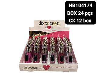 playboy lip gloss box 24 pç