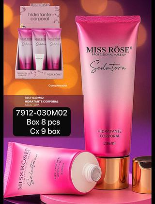 Miss Rose Hidratante Facial Sedutora box 9 pçs