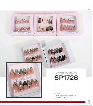 Sabrina sato unhas box 12 pc