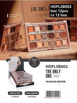 hudamoji paleta de sombra box 12 pç