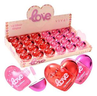 Vivai - Lip Gloss Magico Love Coração 3142 - 24 Und