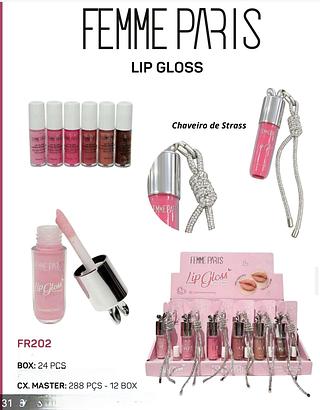 Femme paris Lip gloss box 24 pçs