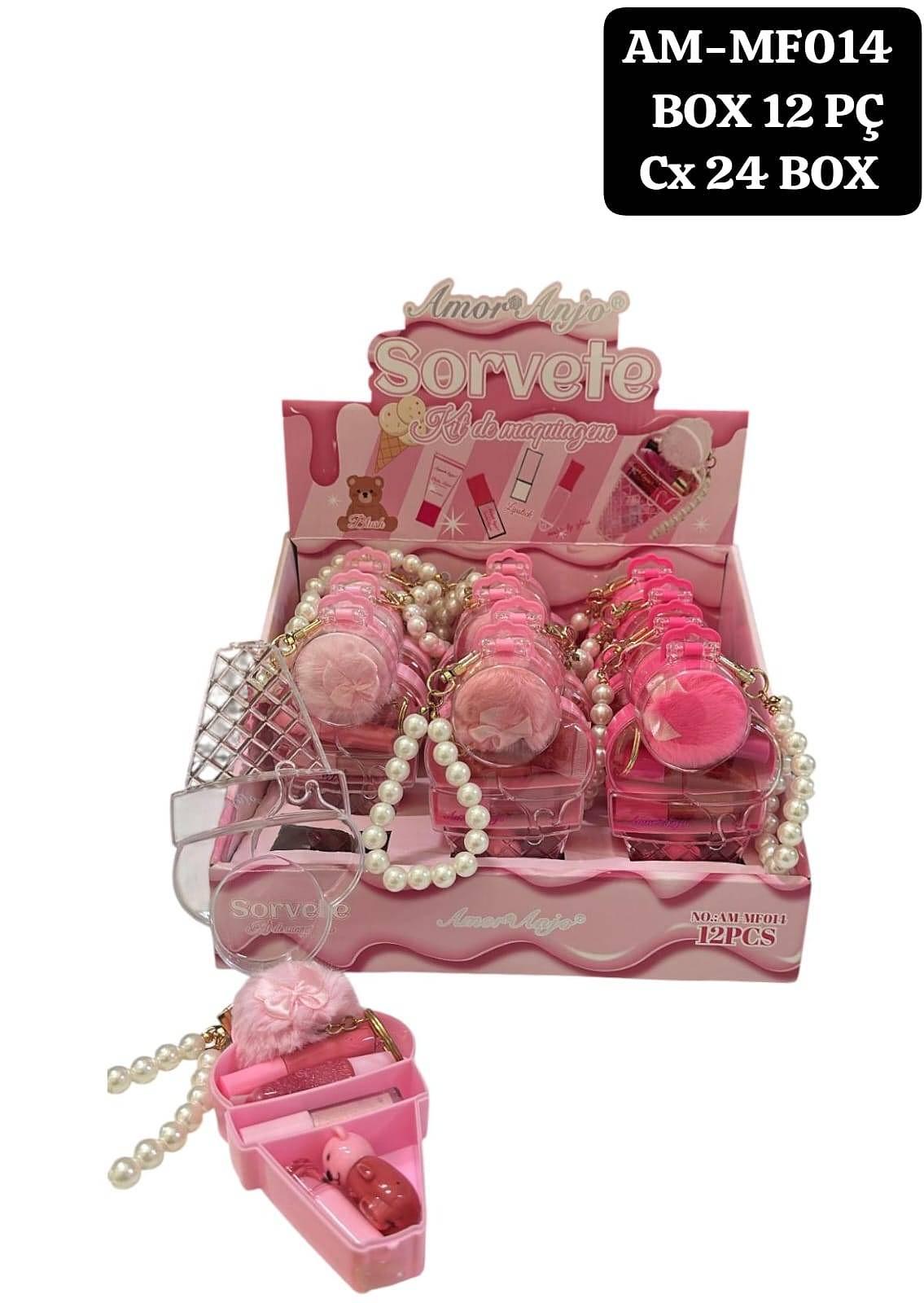 amor e anjo kit lip gloss box 12pç | Unick Make