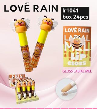 LOVE RAN LIP GLOSS MEL BOX 24 PÇ