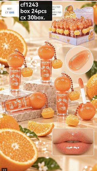 COOCFLEUR LIP GLOSS BOX 24 PÇ